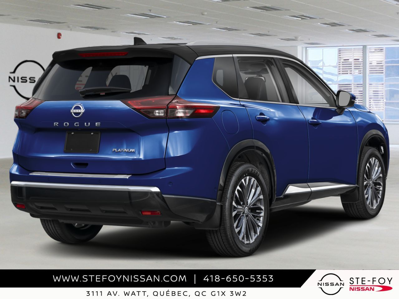 NISSAN Rogue 2026 Bleu oc&eacute;anique profond deux tons Ste-Foy - photo #1