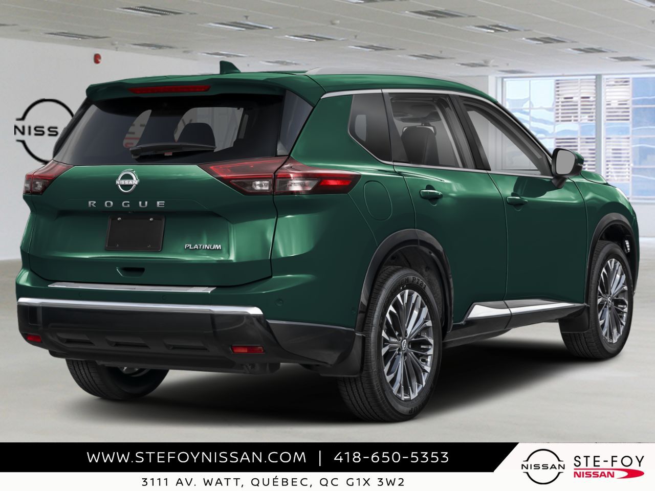 2026 NISSAN Rogue Obsidian Green Pearl Ste-Foy - photo #1