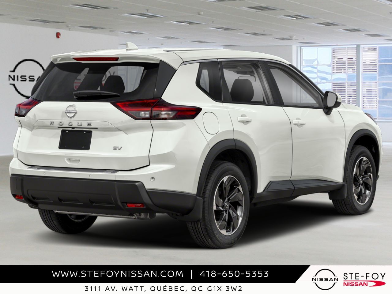 NISSAN Rogue 2026 Blanc Everest nacr&eacute; triple couche Ste-Foy - photo #2