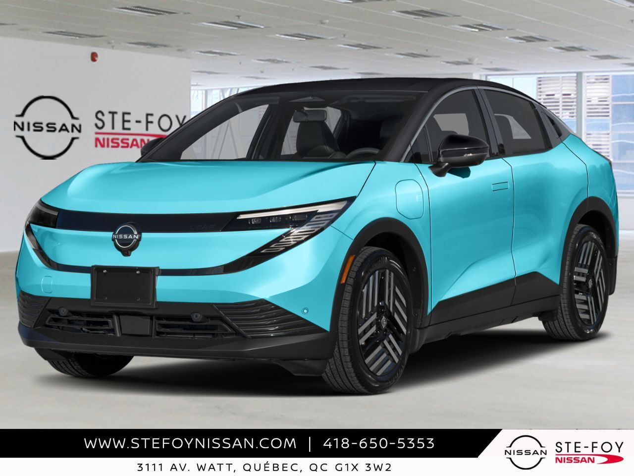 NISSAN LEAF 2026 Bleu turquoise/Noir Ste-Foy - photo #0