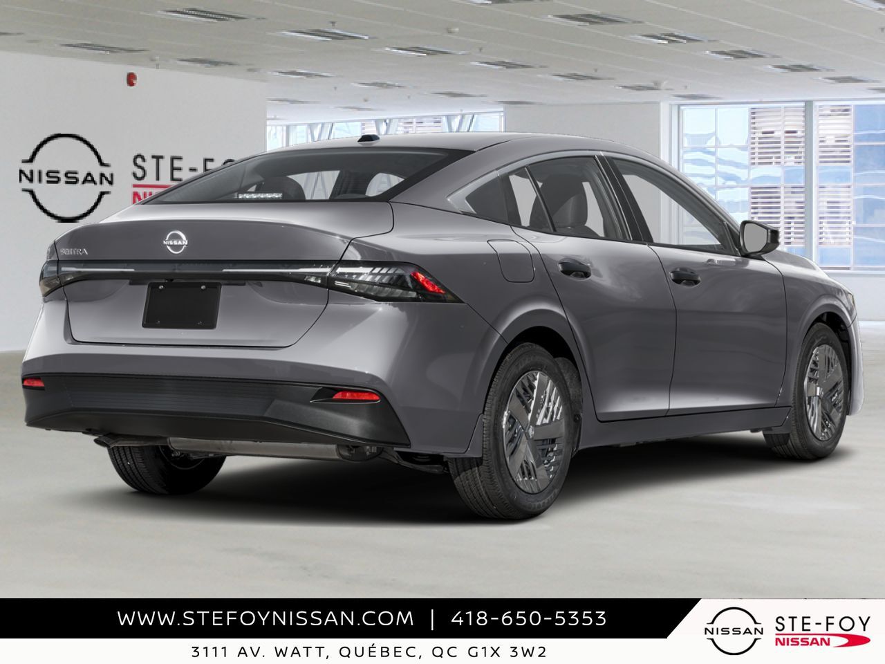 NISSAN Sentra 2026 Gris Atlantique m&eacute;tallique Ste-Foy - photo #1