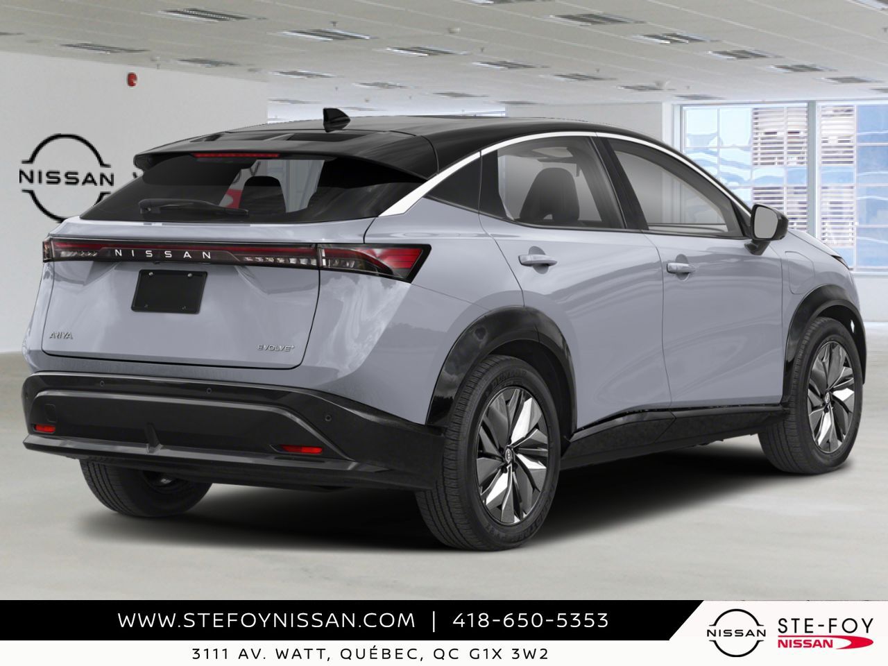 2026 NISSAN ARIYA Boulder Grey Pearl/Black Diamond Pearl Ste-Foy - photo #2