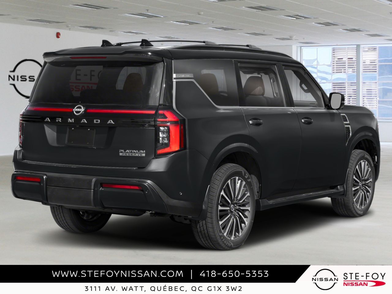 2026 NISSAN Armada Super Black Ste-Foy - photo #2