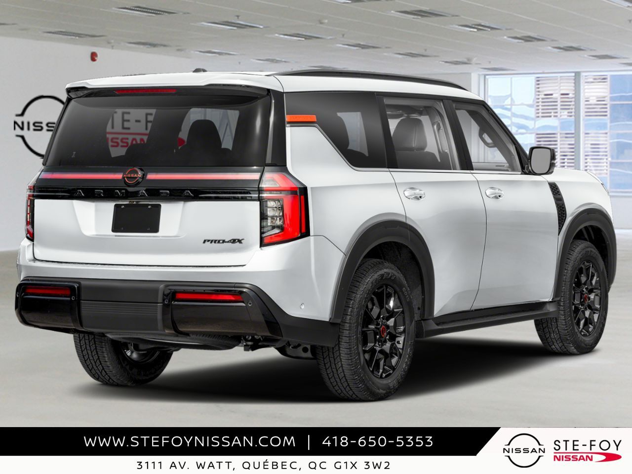 NISSAN Armada 2026 Blanc d'Aspen triple couche Ste-Foy - photo #2