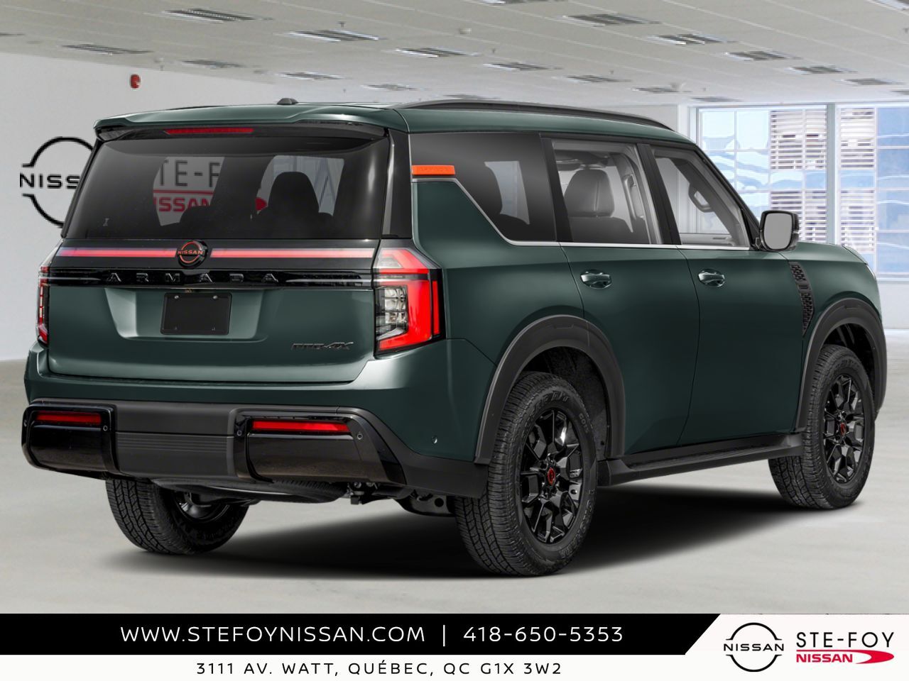 2026 NISSAN Armada Alpine Metallic Ste-Foy - photo #2