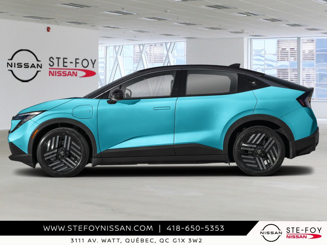 NISSAN LEAF 2026 Bleu turquoise/Noir Ste-Foy - photo #1