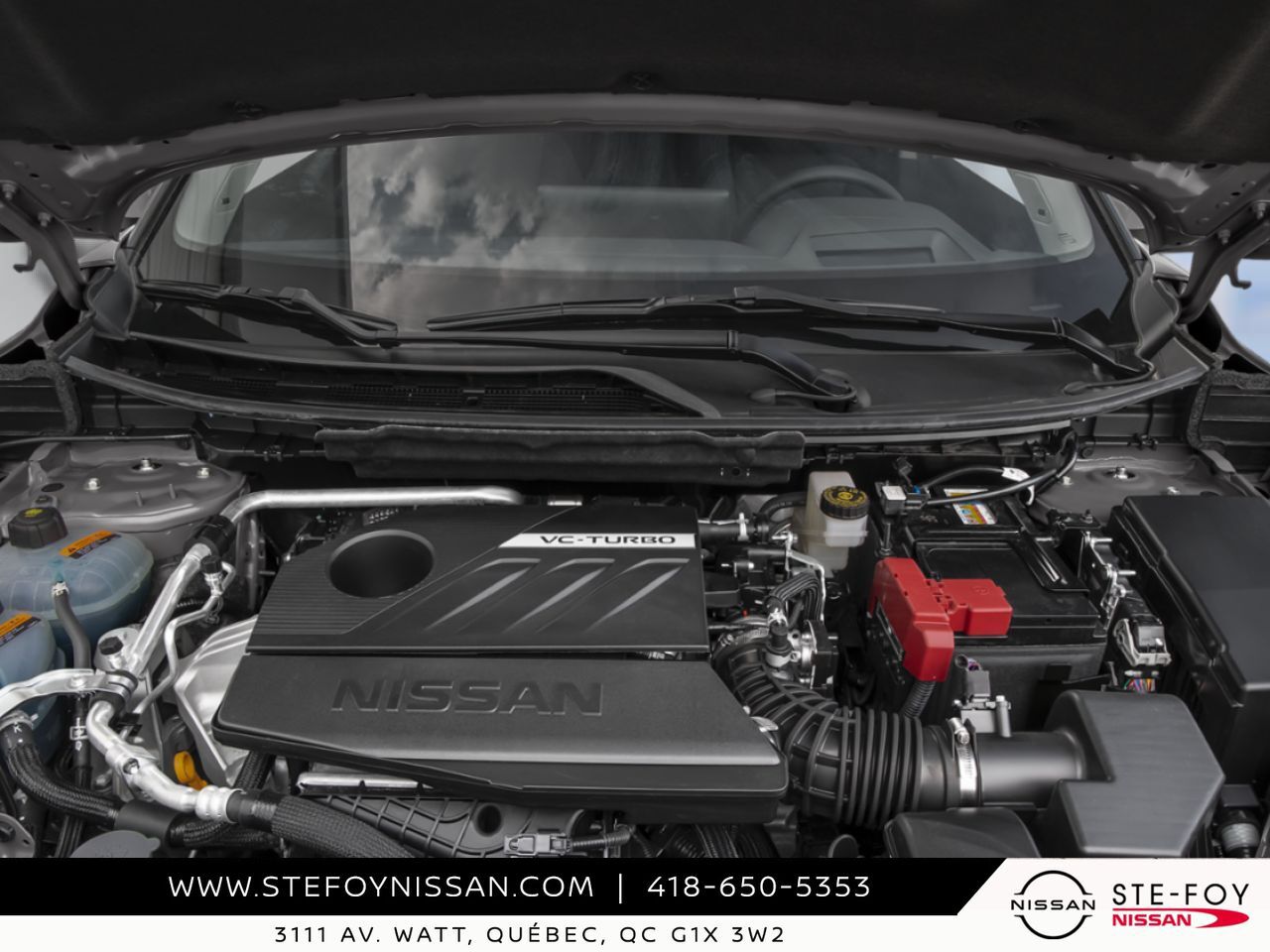 2026 NISSAN Rogue Everest White Tricoat Pearl Ste-Foy - photo #4