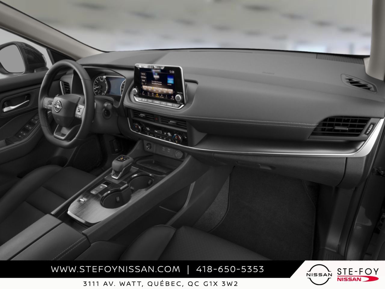 NISSAN Rogue 2026 Blanc Everest nacr&eacute; triple couche Ste-Foy - photo #8