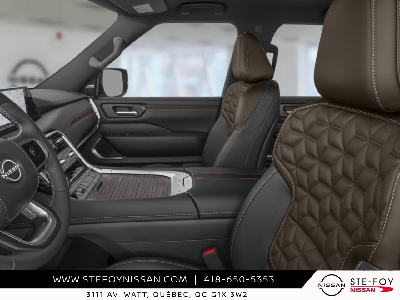 NISSAN Armada 2026 Blanc Everest nacr&eacute; triple couche Ste-Foy - photo #11