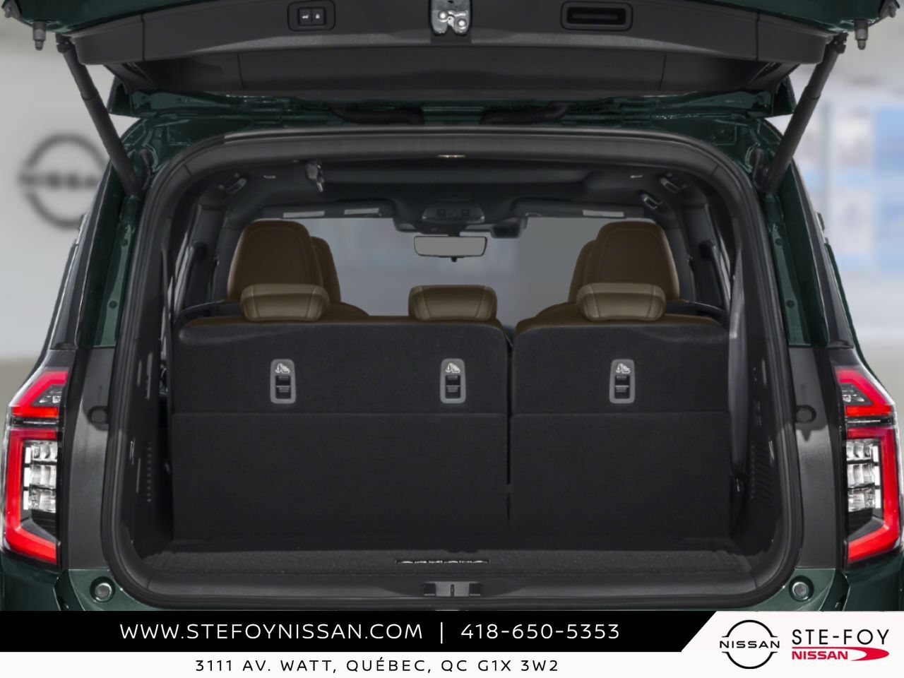 NISSAN Armada 2026 Blanc Everest nacr&eacute; triple couche Ste-Foy - photo #12
