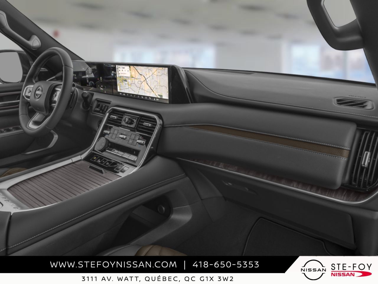NISSAN Armada 2026 Blanc Everest nacr&eacute; triple couche Ste-Foy - photo #8