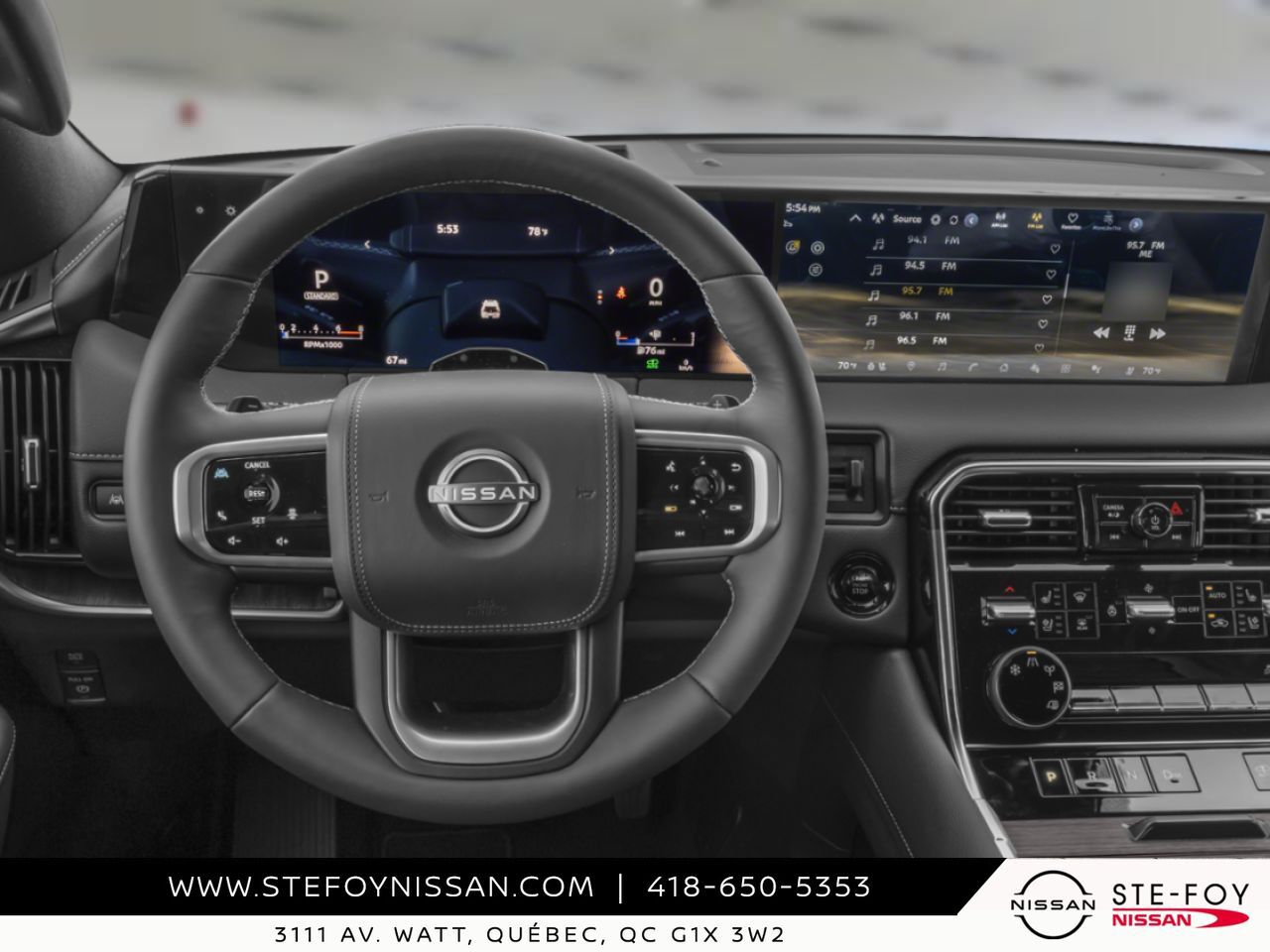 NISSAN Armada 2026 Blanc Everest nacr&eacute; triple couche Ste-Foy - photo #7
