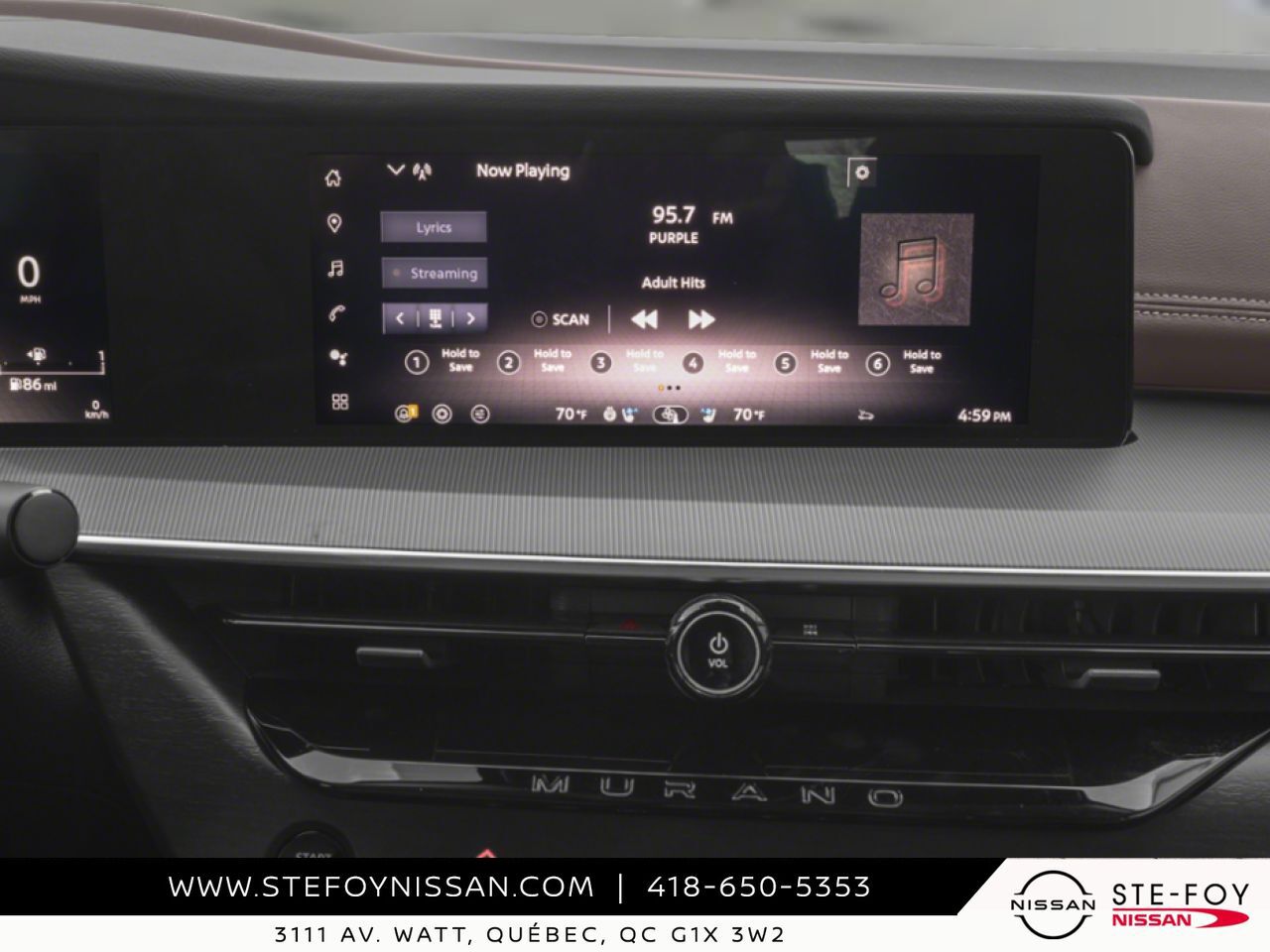 NISSAN Murano 2026 Super noir Ste-Foy - photo #10