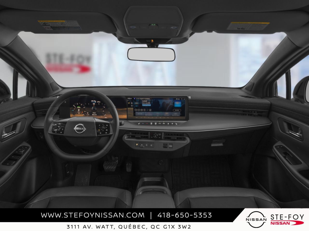 NISSAN LEAF 2026 Blanc Everest nacr&eacute; triple couche Ste-Foy - photo #11