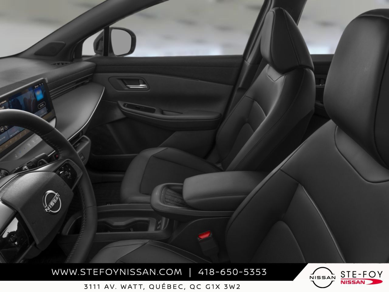 NISSAN LEAF 2026 Blanc Everest nacr&eacute; triple couche Ste-Foy - photo #6