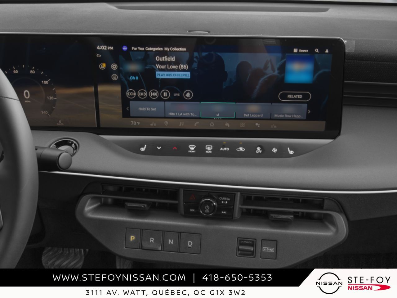 NISSAN LEAF 2026 Blanc Everest nacr&eacute; triple couche Ste-Foy - photo #3