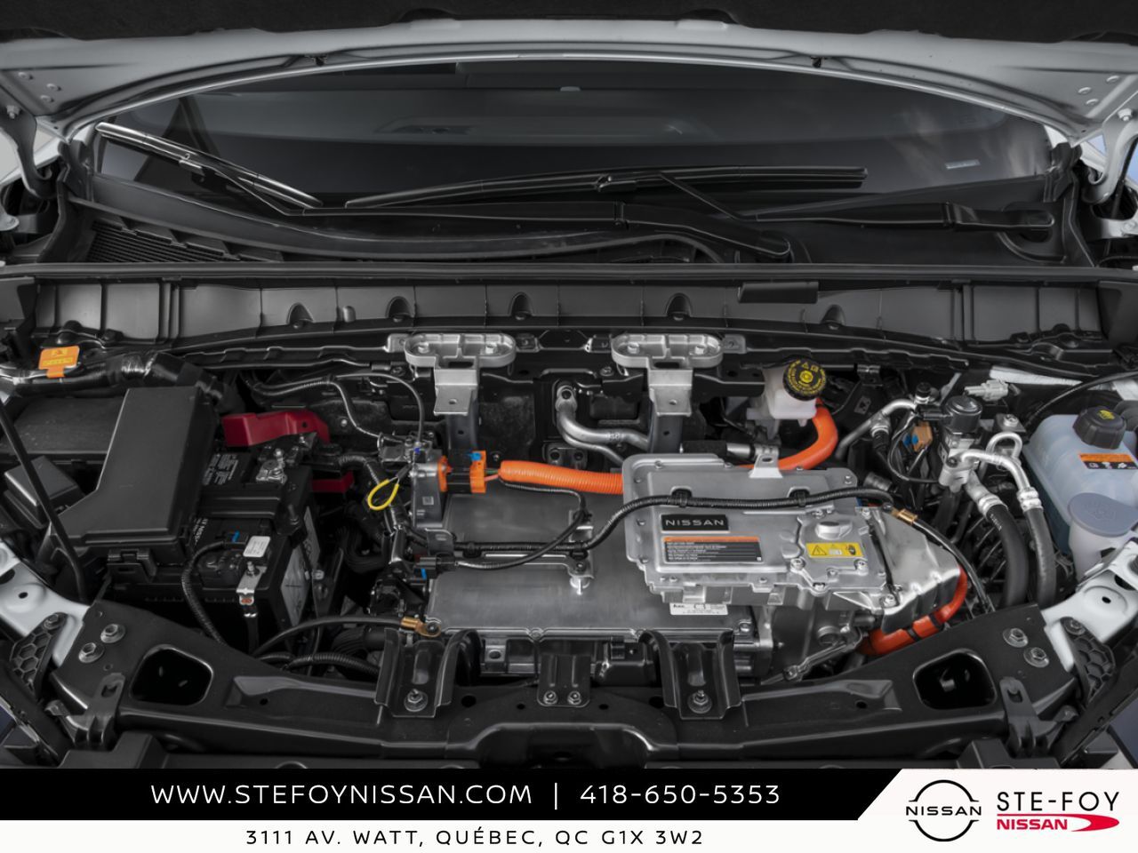 NISSAN LEAF 2026 Blanc Everest nacr&eacute; triple couche Ste-Foy - photo #12