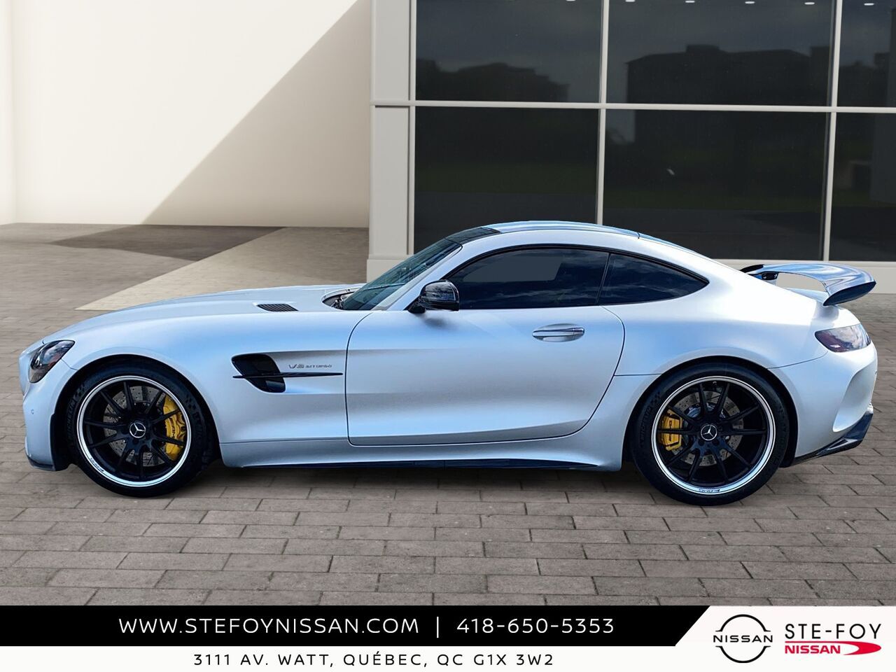 2020 Mercedes-Benz GTR AMG Silver Ste-Foy - photo #5