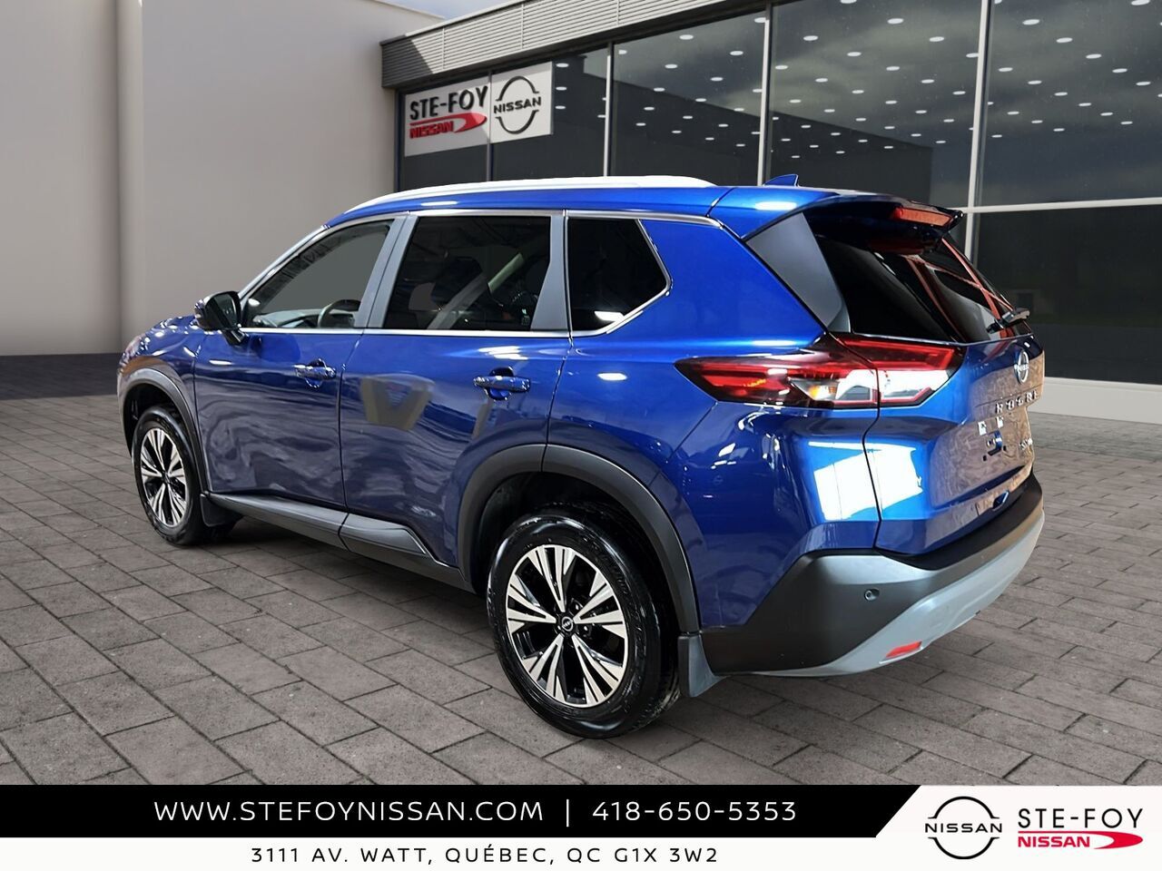 Nissan Rogue 2023 Bleu Ste-Foy - photo #3