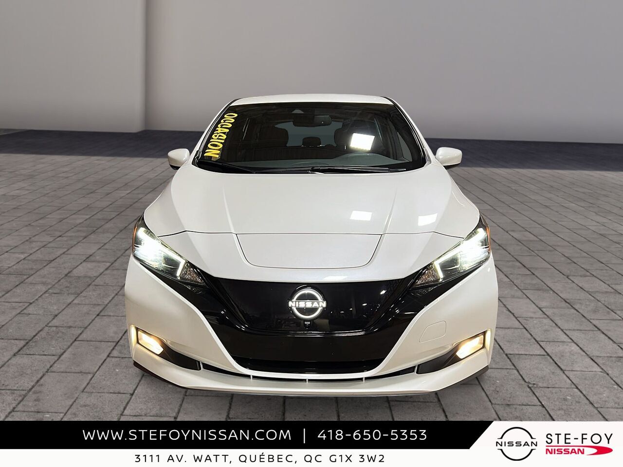 Nissan LEAF 2024 Blanc Ste-Foy - photo #1