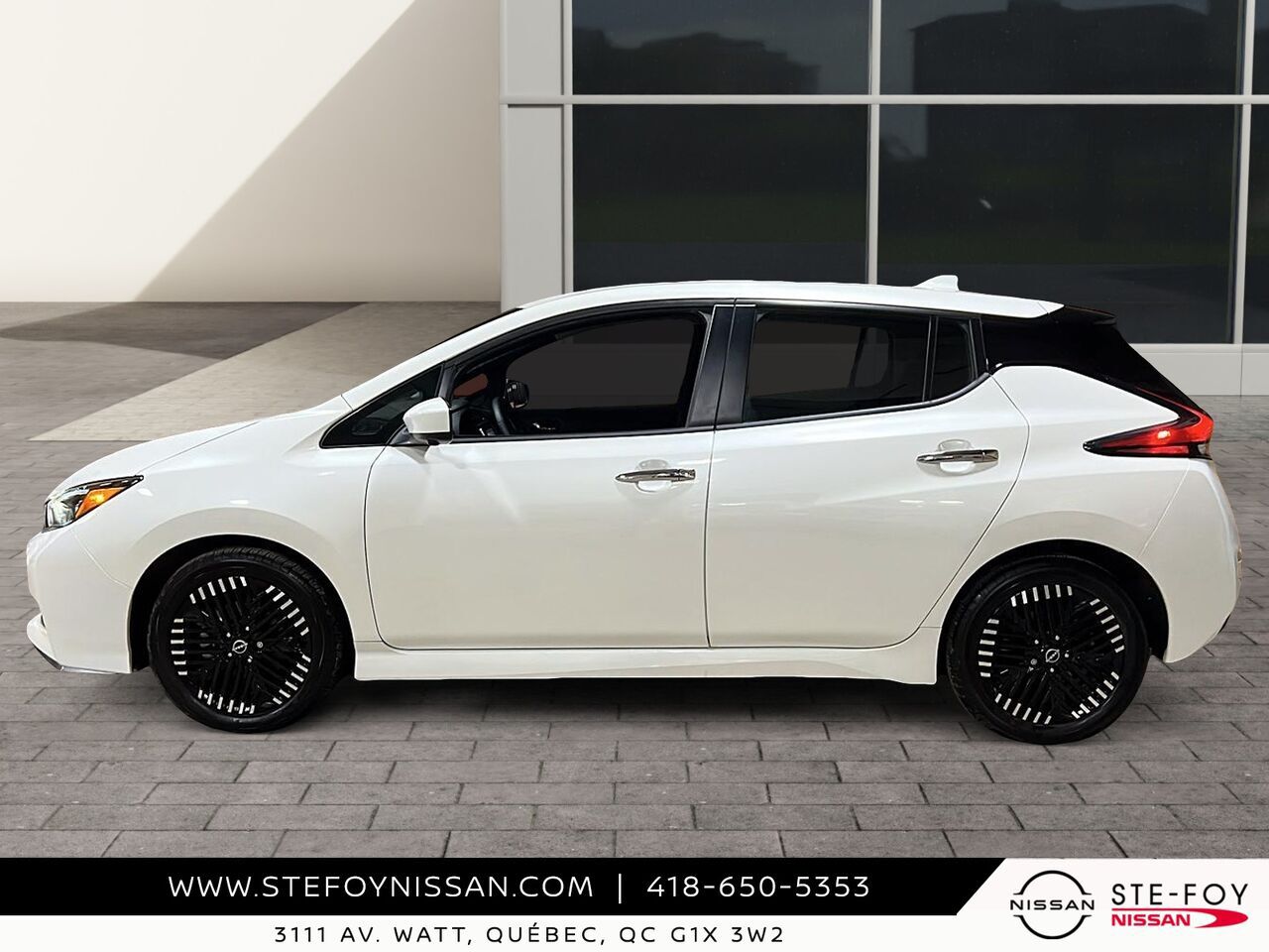 Nissan LEAF 2024 Blanc Ste-Foy - photo #4