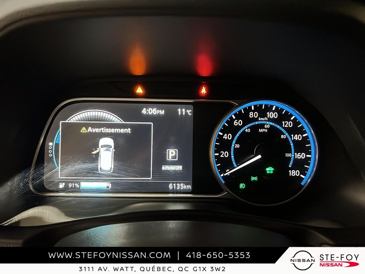 Nissan LEAF 2024 Blanc Ste-Foy - photo #12