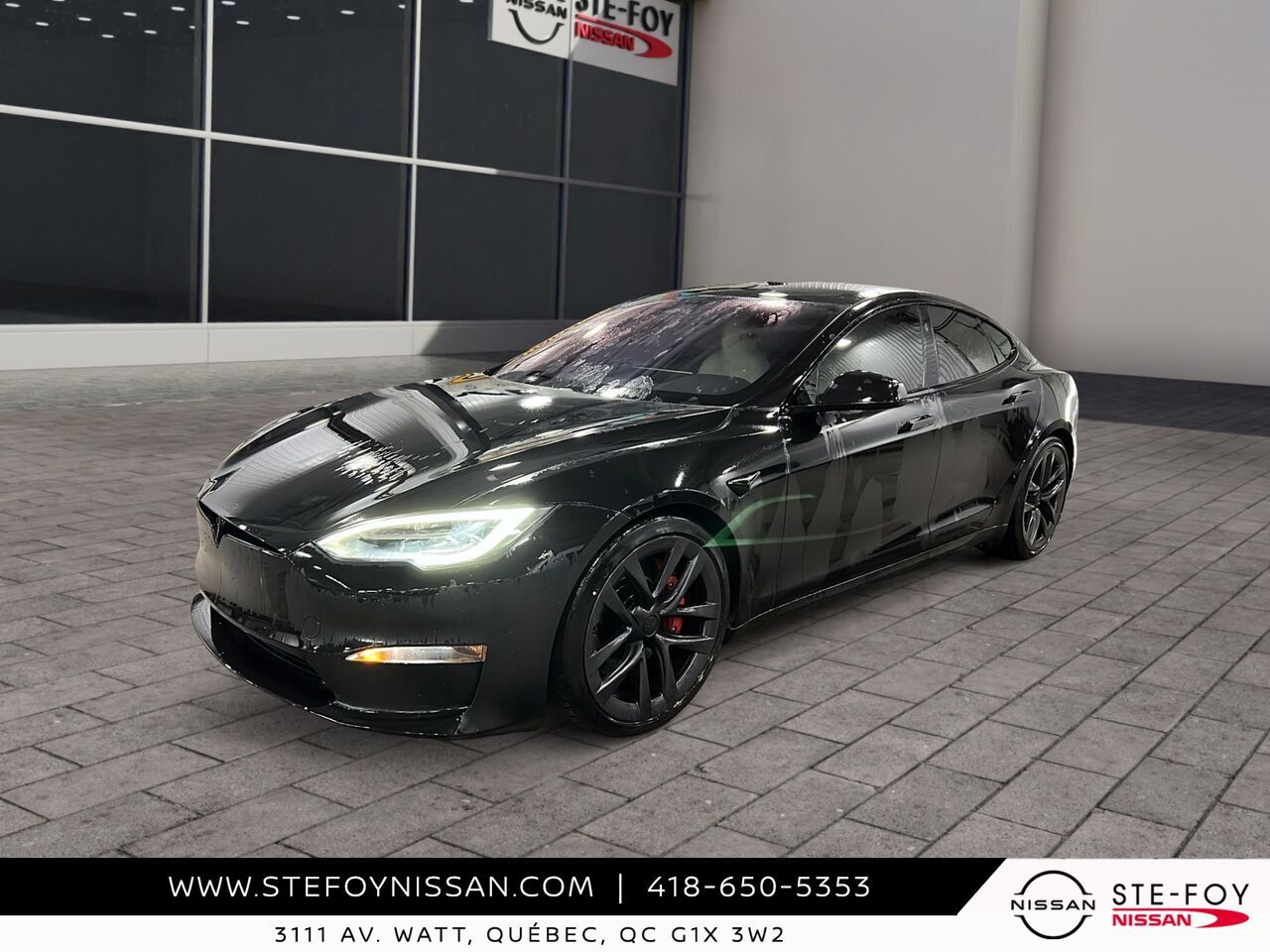 2021 Tesla Model S Black Ste-Foy - photo #0