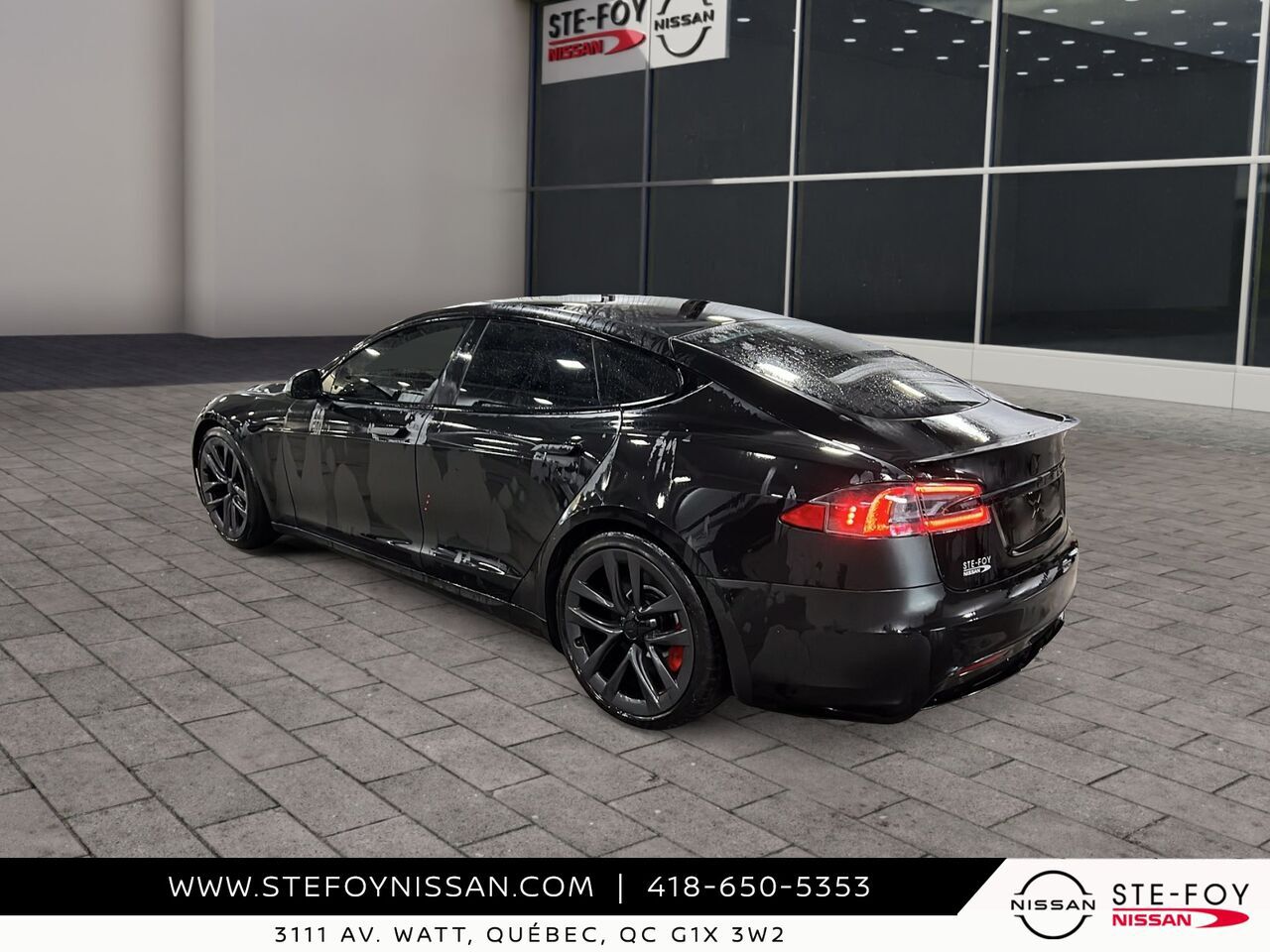 2021 Tesla Model S Black Ste-Foy - photo #3