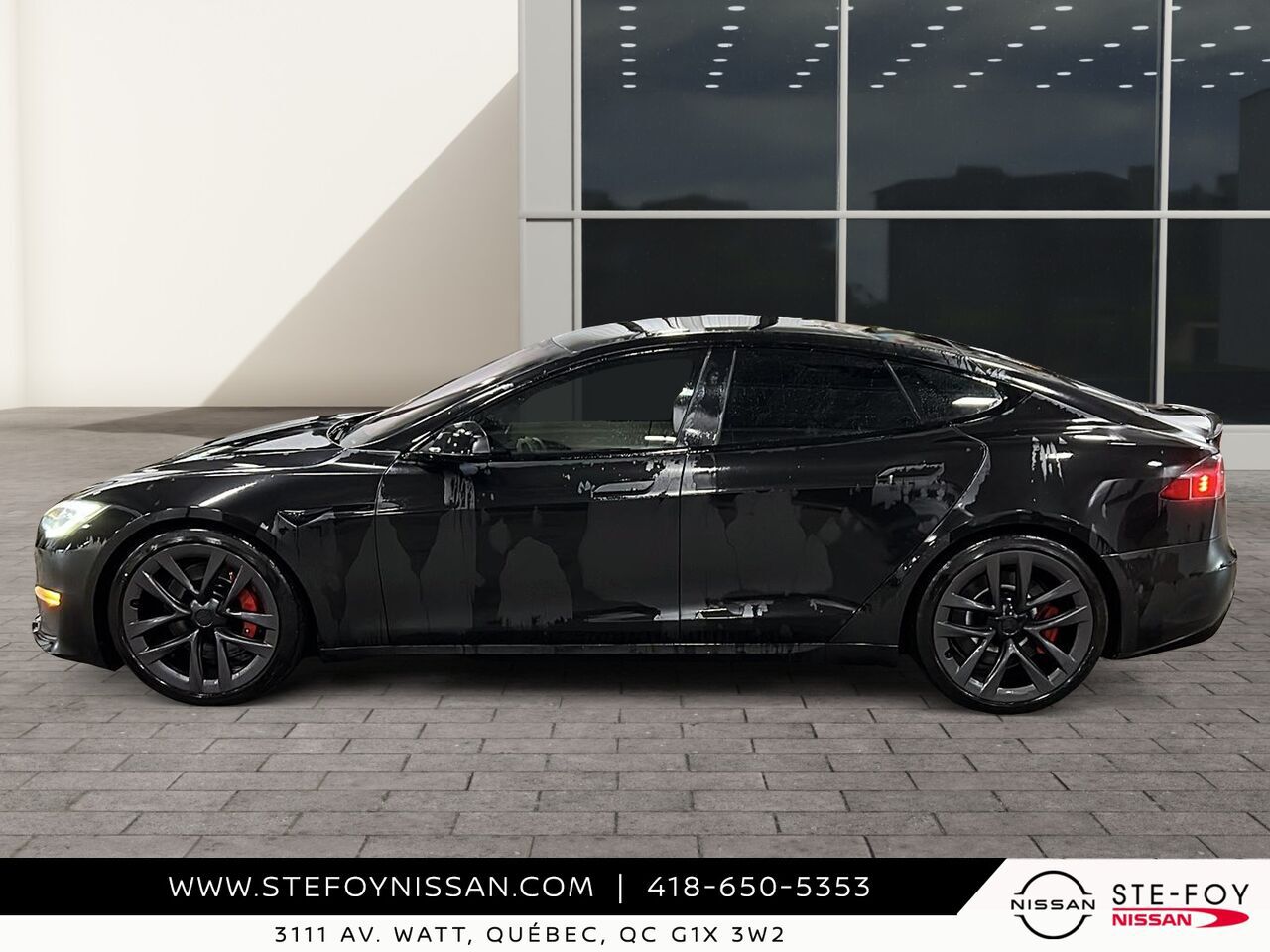 2021 Tesla Model S Black Ste-Foy - photo #4