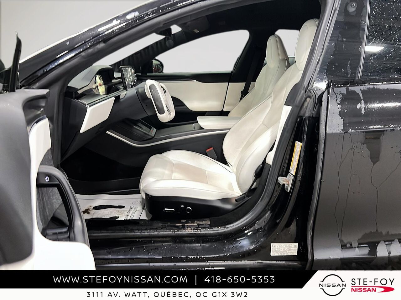2021 Tesla Model S Black Ste-Foy - photo #8