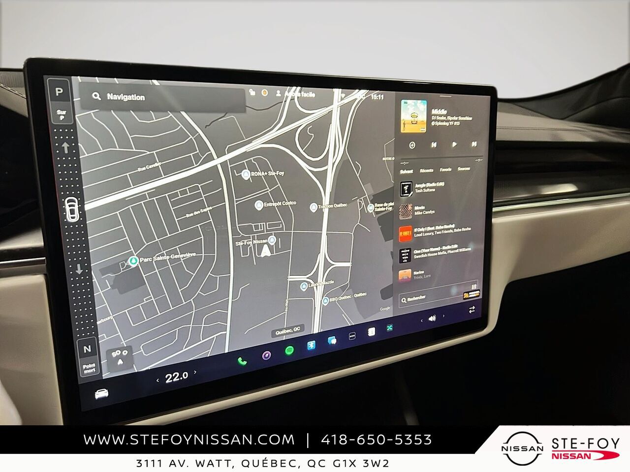 2021 Tesla Model S Black Ste-Foy - photo #18