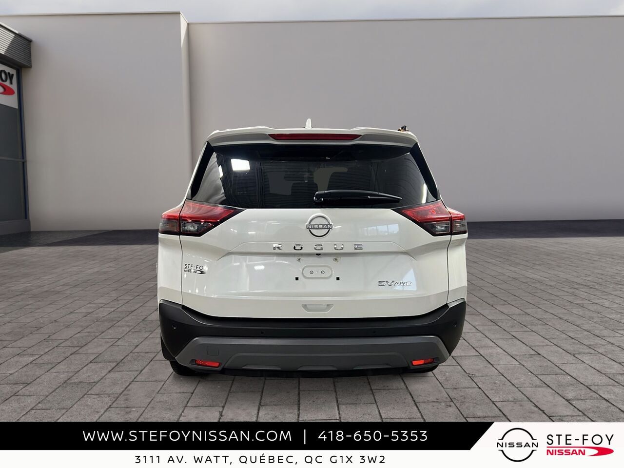 2023 Nissan Rogue White Ste-Foy - photo #2