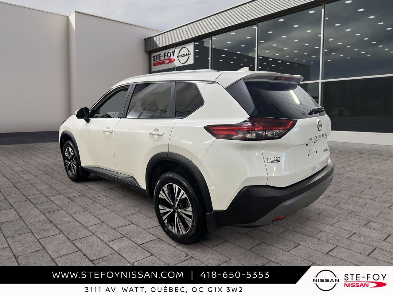 2023 Nissan Rogue White Ste-Foy - photo #3