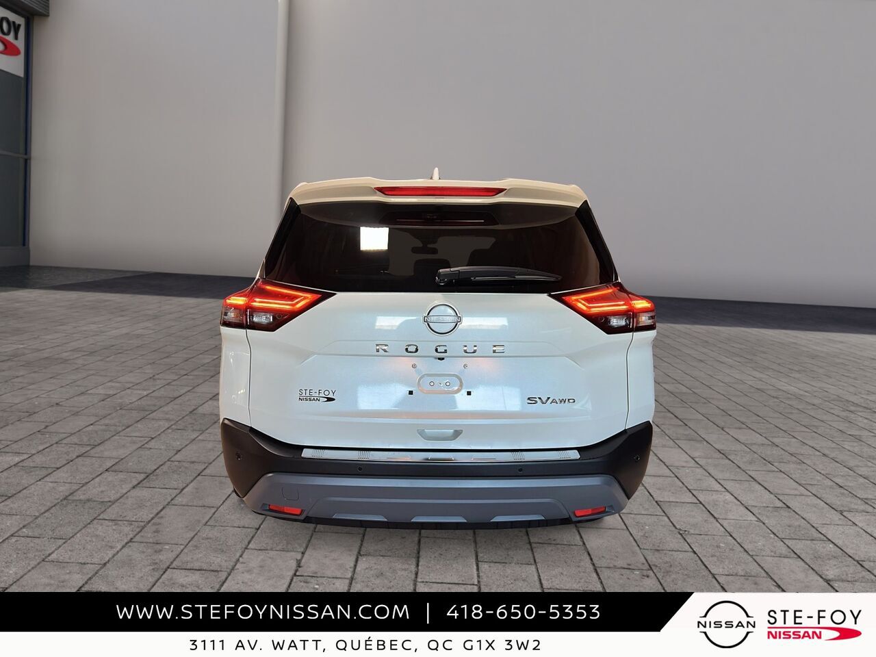 2023 Nissan Rogue White Ste-Foy - photo #2