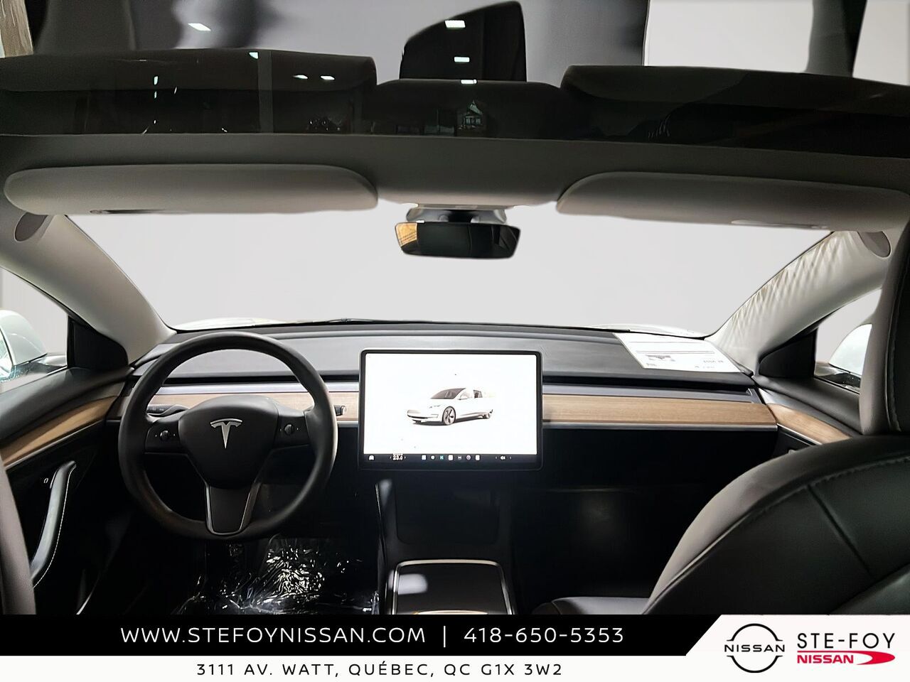 Tesla Model 3 2022 Blanc Ste-Foy - photo #9