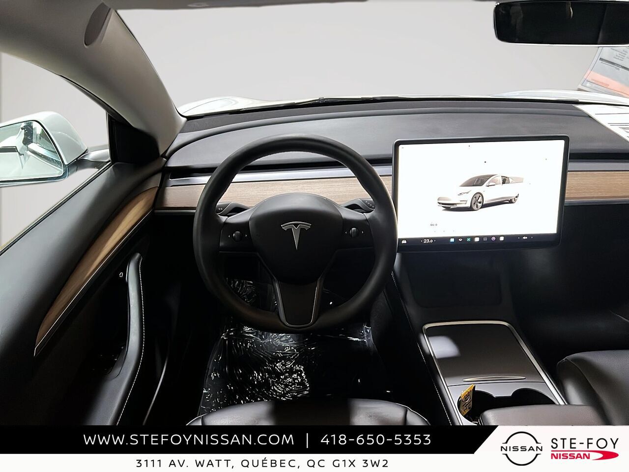 Tesla Model 3 2022 Blanc Ste-Foy - photo #13