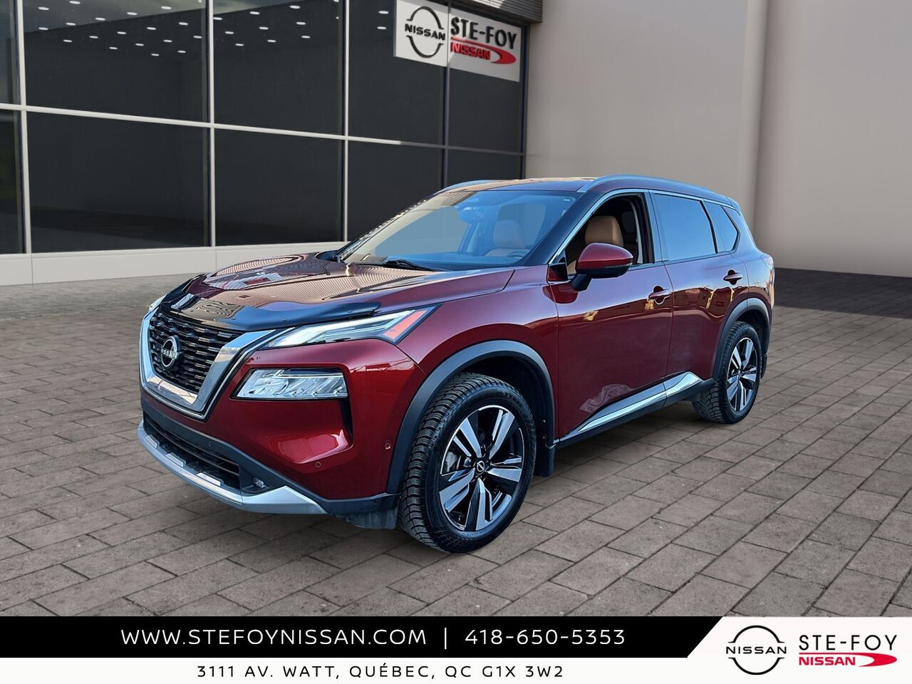 Nissan Rogue Platine TI 2022 Rouge Ste-Foy - photo #0