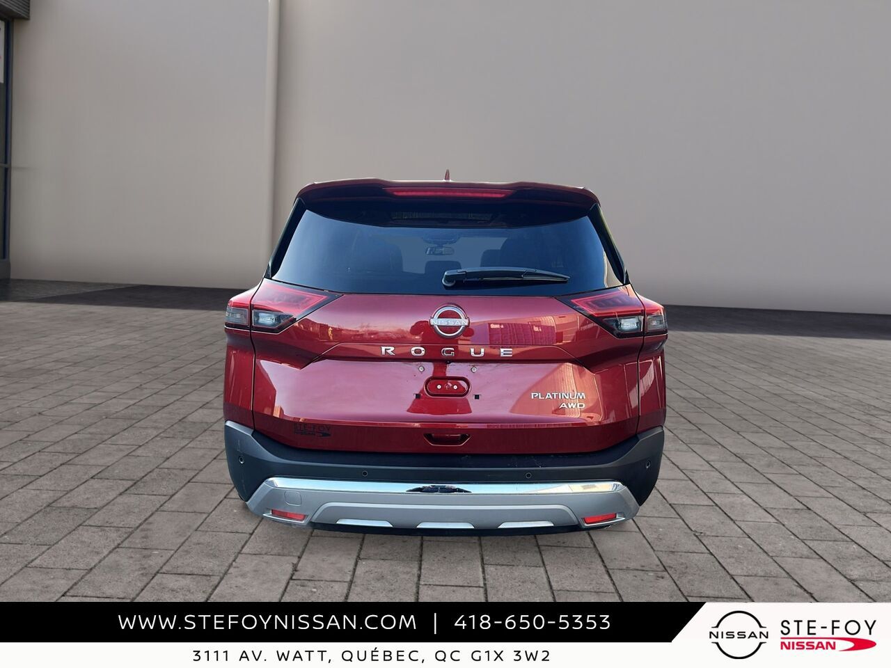 Nissan Rogue Platine TI 2022 Rouge Ste-Foy - photo #2