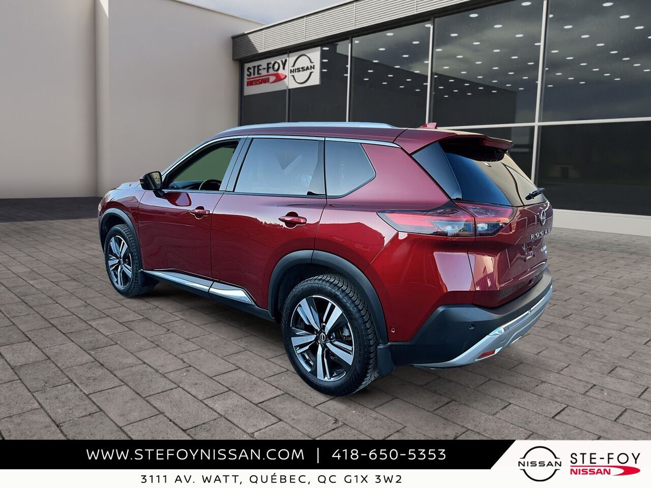 Nissan Rogue Platine TI 2022 Rouge Ste-Foy - photo #3