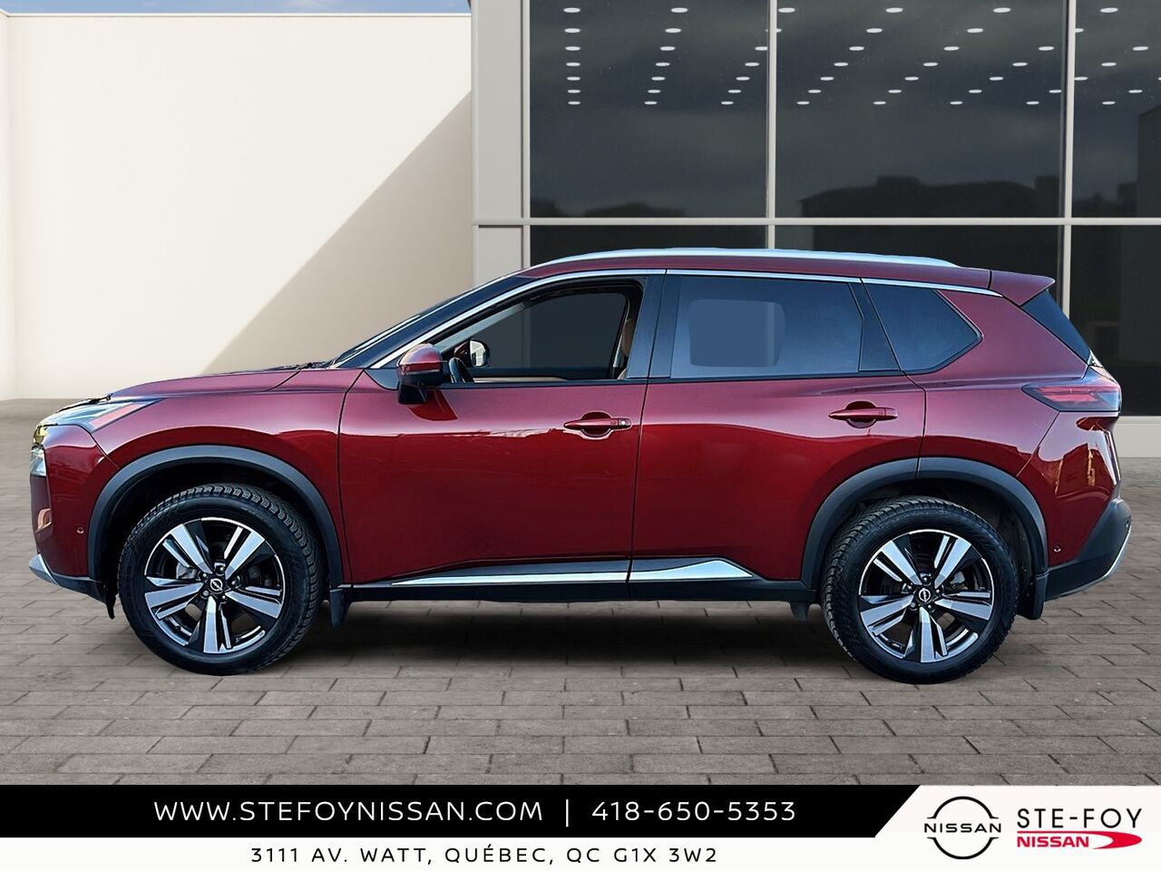 Nissan Rogue Platine TI 2022 Rouge Ste-Foy - photo #4