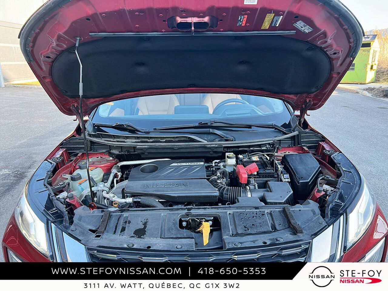 Nissan Rogue Platine TI 2022 Rouge Ste-Foy - photo #7