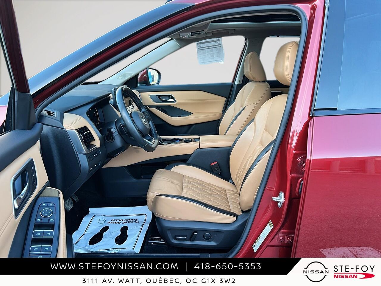 Nissan Rogue Platine TI 2022 Rouge Ste-Foy - photo #8