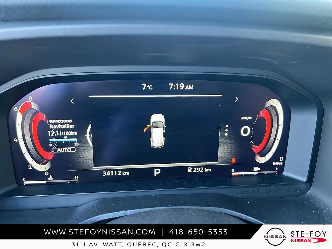 Nissan Rogue Platine TI 2022 Rouge Ste-Foy - photo #12