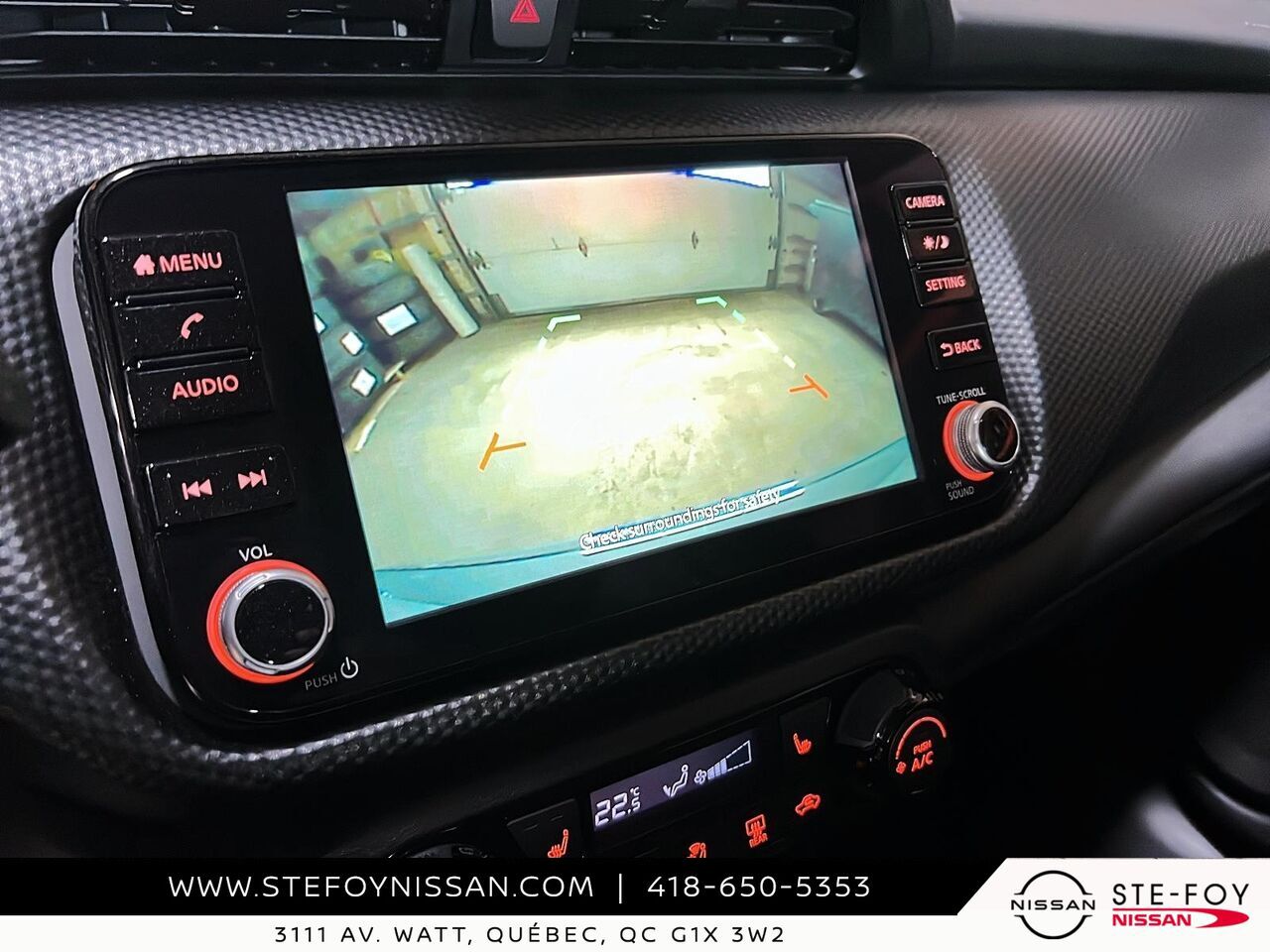 Nissan Kicks SV TA FWD 2024 Noir Ste-Foy - photo #16