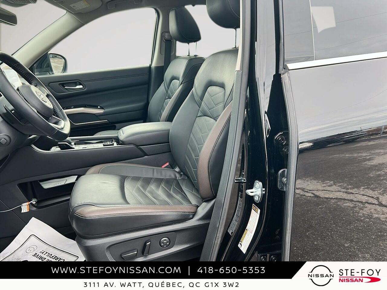 2025 NISSAN PATHFINDER PLATINE Black Ste-Foy - photo #8