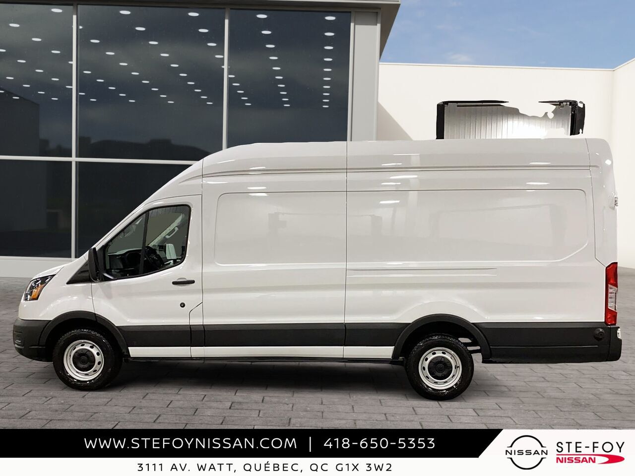 Ford TRANSIT T-250 * TOIT HAUT * LONG * RWD 2024 Blanc Ste-Foy - photo #4