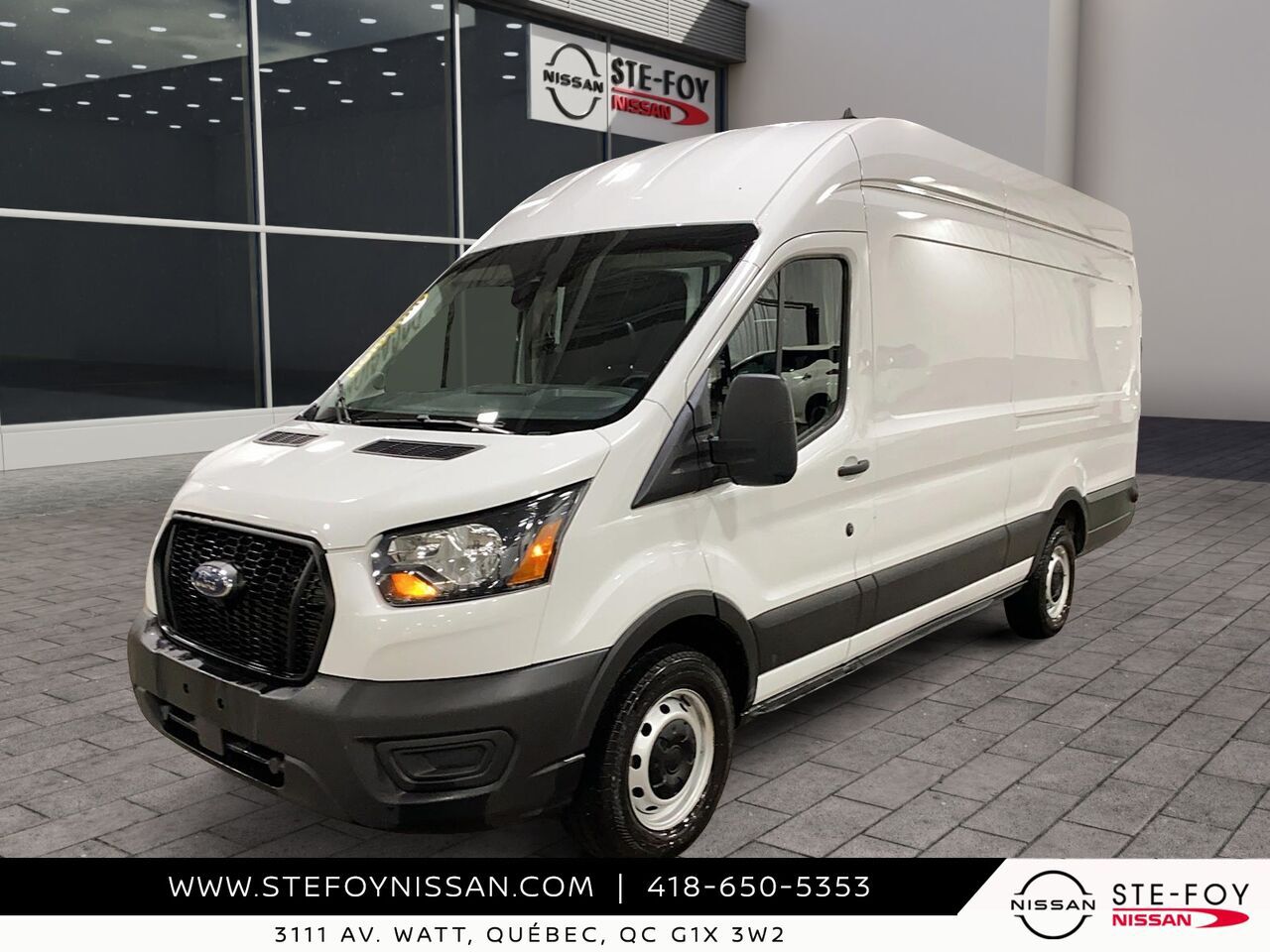 Ford TRANSIT T-250 * TOIT HAUT * LONG * RWD 2024 Blanc Ste-Foy - photo #0
