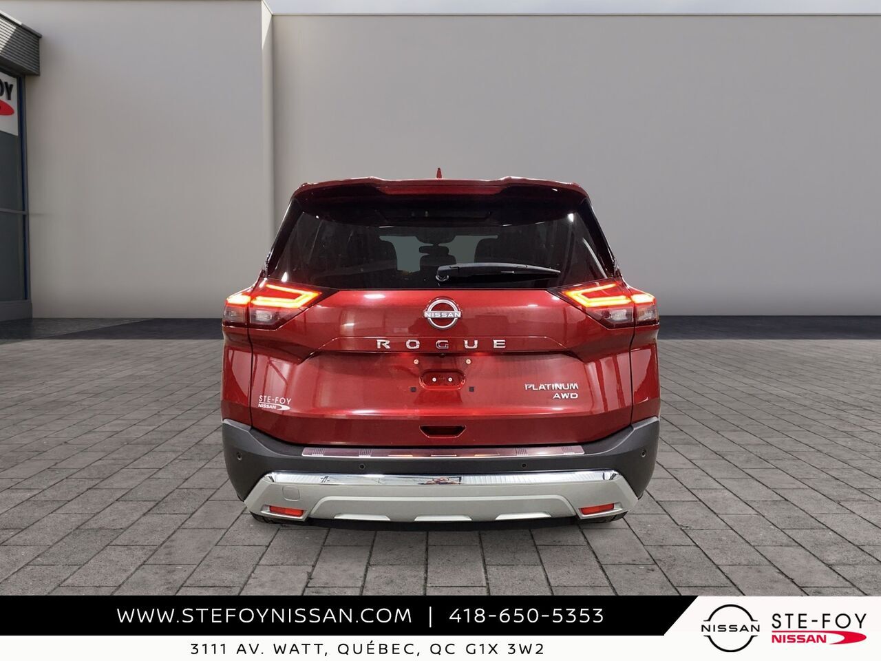 2023 Nissan Rogue Red Ste-Foy - photo #2