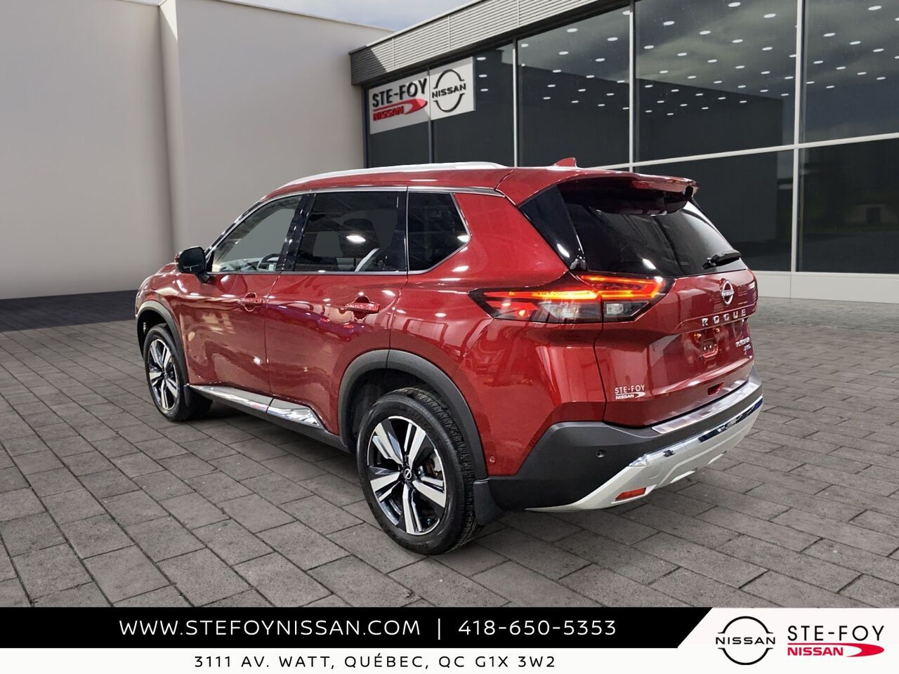 2023 Nissan Rogue Red Ste-Foy - photo #3