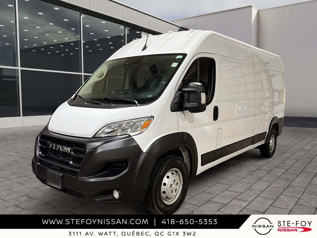 Ram ProMaster fourgonnette utilitaire 2023 Blanc Ste-Foy - photo #0